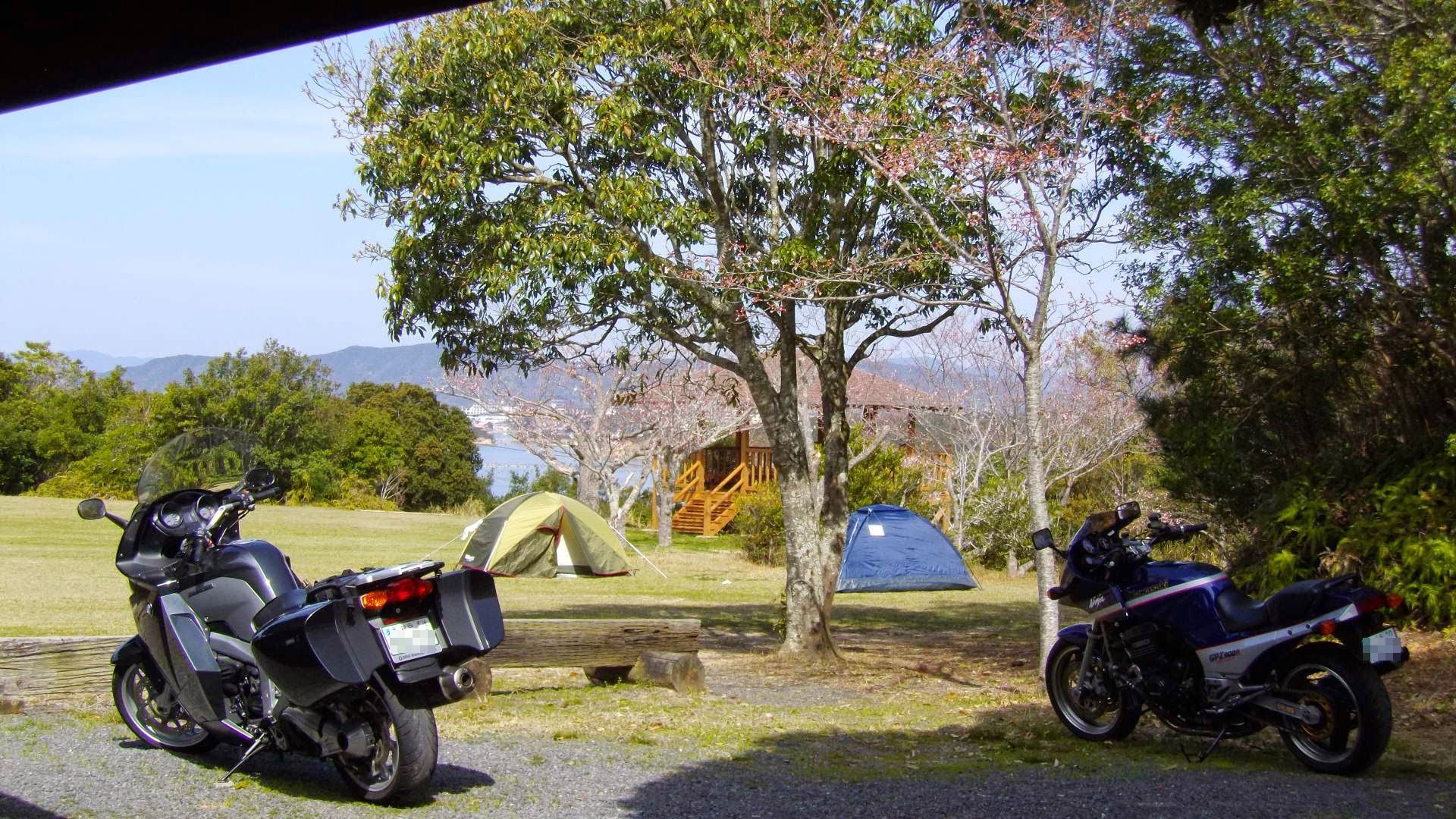 GPZニンジャで行った 伊勢志摩ともやま公園キャンプ場 - 針テラス　Mar 29 , 2015_20230603-2005 (4)