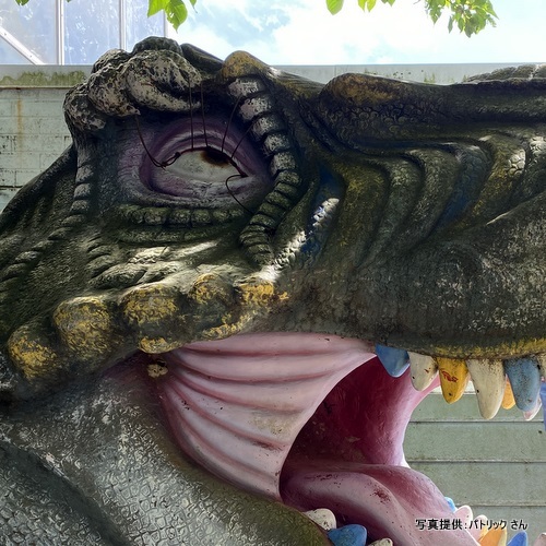 まぼろし博覧会の恐竜たち、今日も元気でした！　まぼろし博覧会（静岡県伊東市）