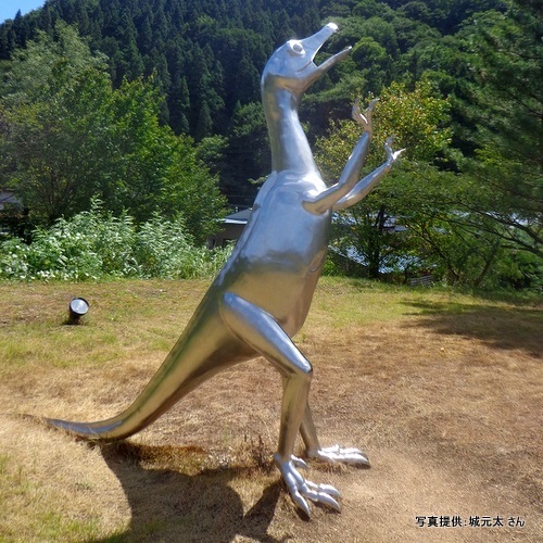 道の駅 小谷（長野県 小谷村）【こんなところで恐竜発見！】