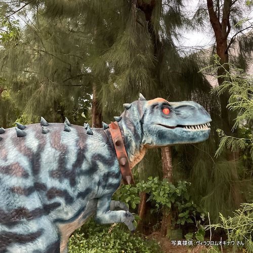 ヴィラフロムオキナワ（VILLA FROM OKINAWA）（沖縄県恩納村）【こんなところで恐竜発見！】