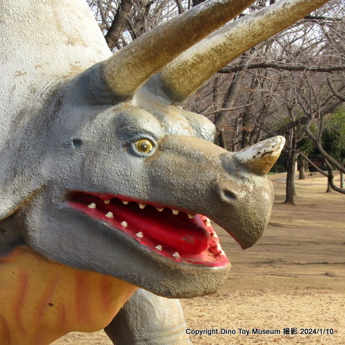 2024年　茨城県・八坂公園の恐竜たち