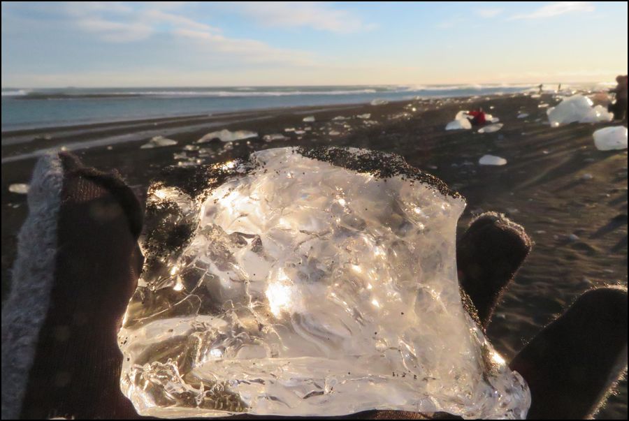 （２３）ダイヤモンドビーチ/オンザロック飲みたい＠アイスランド/南東部海岸