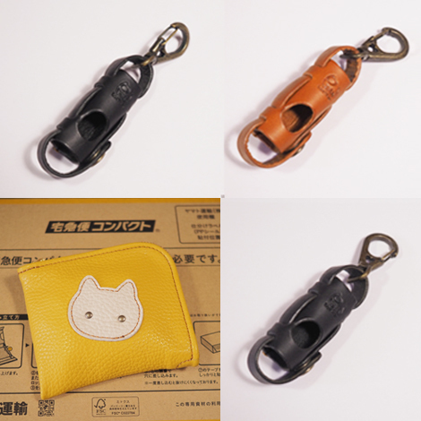 リップケース、ミニ財布：猫
