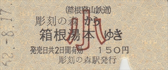 19870817_彫刻の森→箱根湯本(乗車券小)_R