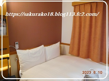 2023-8月16日5泊6日の旅10日金沢ホテル