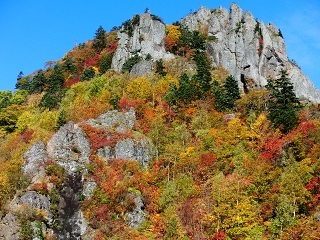 岩山紅葉