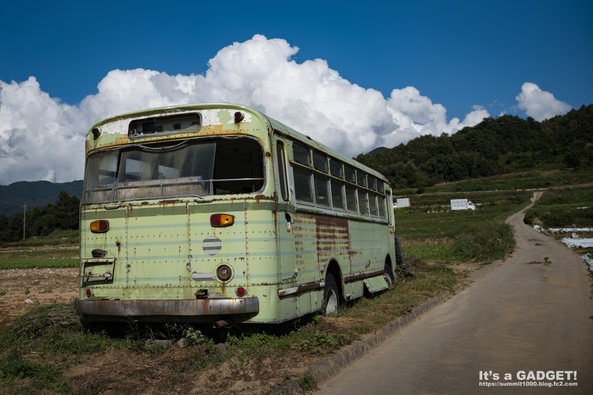川上村の廃バス