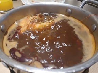 バフェの鍋